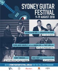 Sydney Guitar Festival with Bandaluzia and Pedro Javier Gonzalez (ESP) 