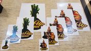 Ho'okupu & Warrior Stickers