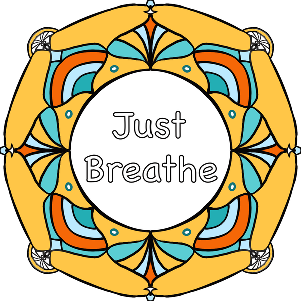 Just Breathe Coloring Page Free