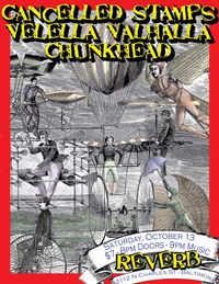 Cancelled Stamps with Friday Junior and Chunckhead