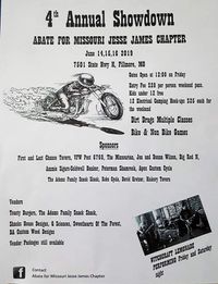 4th Annual Showdown Abate for Missouri Jesse James Chapter 