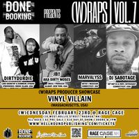(W)RAPS Vol 7: Marvalyss (CT) | JB!! aka Dirty Moses (NY) | DirtyDurdie (RI) | DJ Sabotage (CT)
