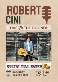 Robert Cini at Goondi Hill Hotel
