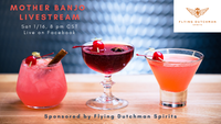 Livestream + Cocktail Party - Sponsored by Flying Dutchman Spirits