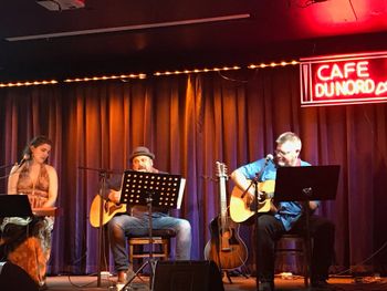 At Cafe du Nord with Samantha Margret and Brian Skinner
