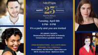 SOTTO SOPRA'S 23RD ANNIVERSARY - PEABODY NIGHT ENSEMBLE