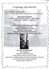 Charity Concert - Shelter for Women