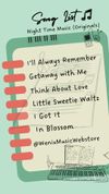 21062025 Live Stream Instrumental Music Lead Sheets｜I'll Always Remember, Getaway with Me, Think About Love, Little Sweetie Waltz, I Got It, In Blossom｜Originals by Wenix Lim