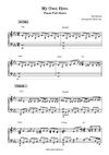 My Own Hero - (Andy Grammer) As performed by Heartpresso｜English Pop Song Piano Full Score