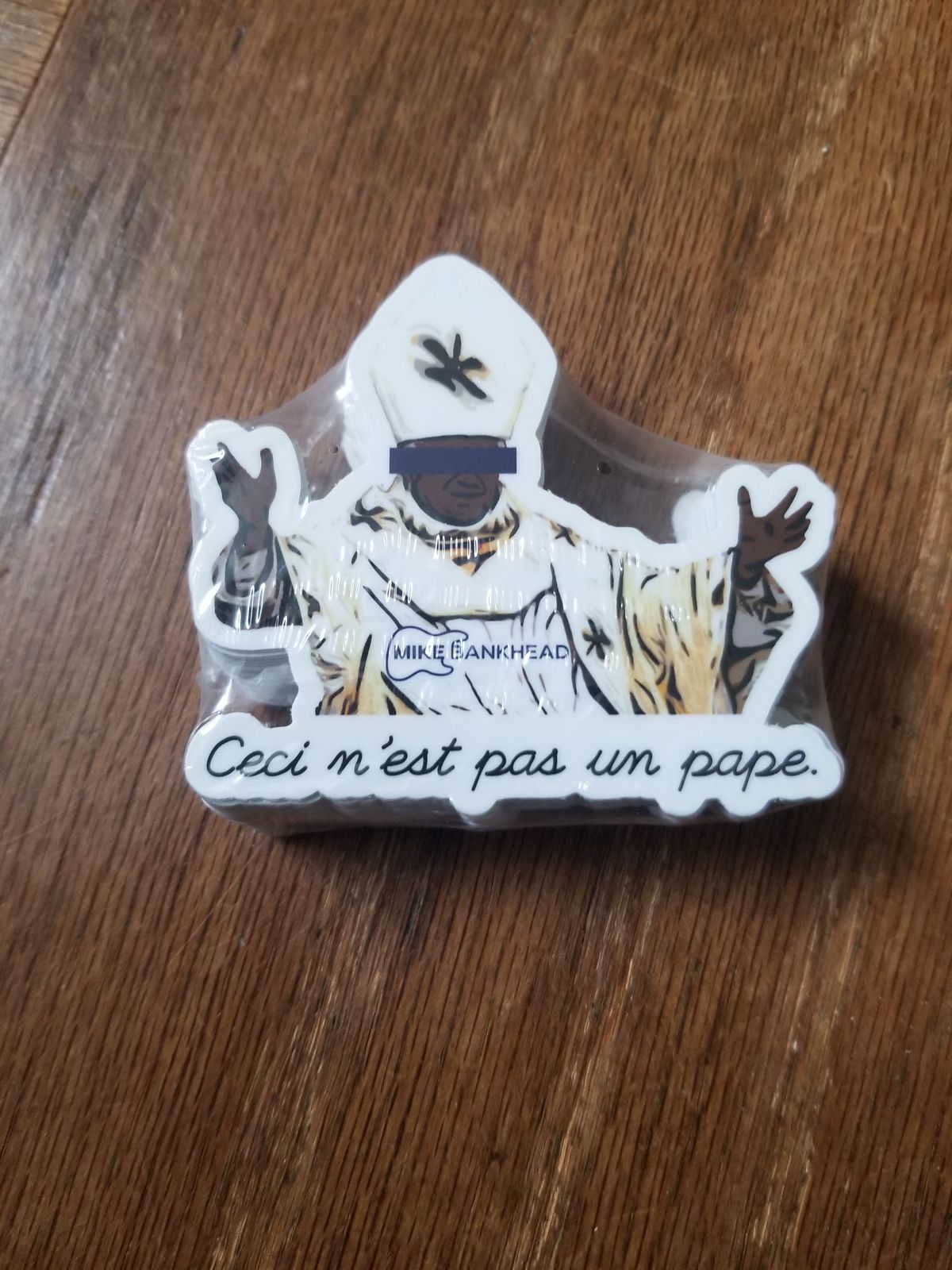 Sticker - Ceci n'est pas un pape
