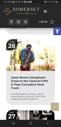 Jason Brown @ Somerset Winery 