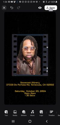 JB Saxx @ Somerset Winery 