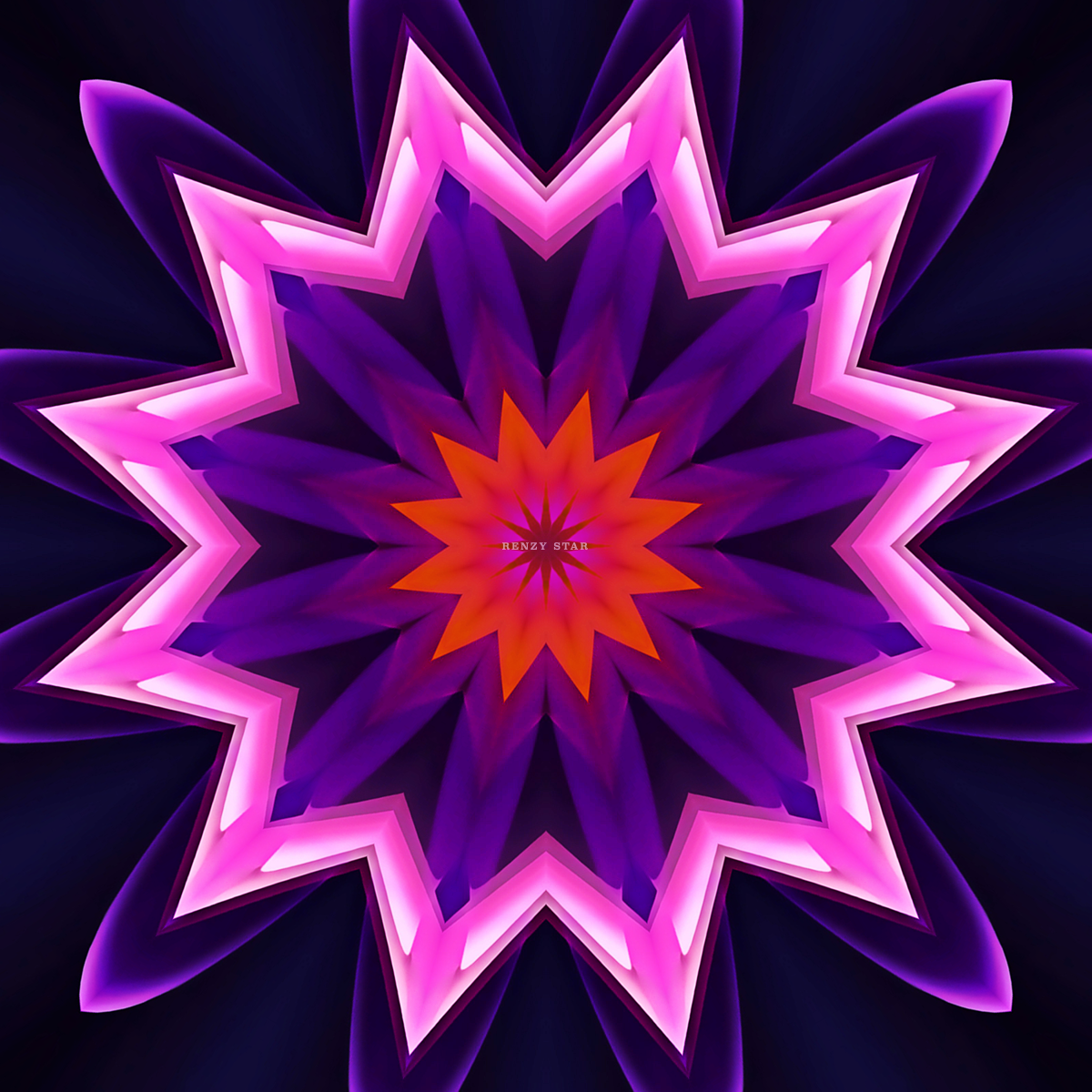 The Art of Infinity: Mandala Art #56 - "Restoration" (PNG)