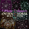 Ancient Floral: iPhone Wallpapers Pack (7) [PNG]