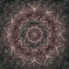 The Art of Infinity: Mandala Art #43 - "Below Antarctica" (PNG)