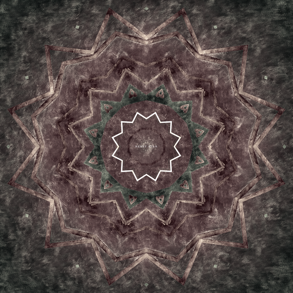 The Art of Infinity: Mandala Art #43 - "Below Antarctica" (PNG)