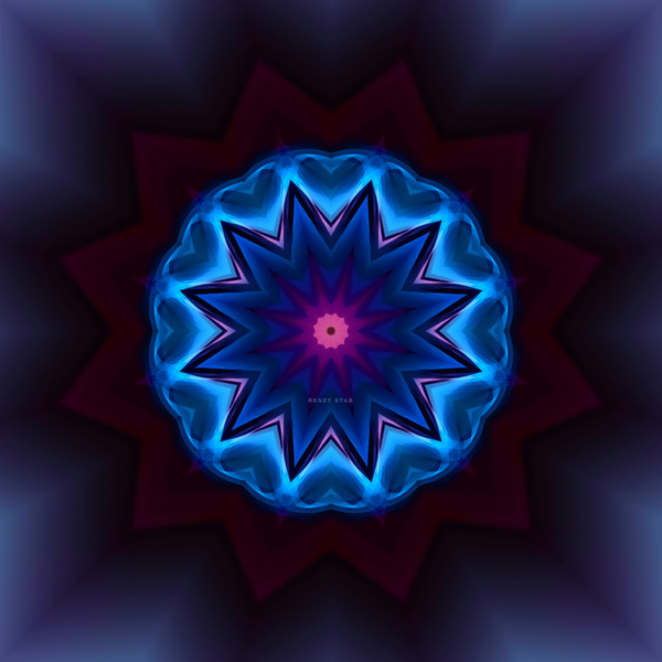 The Art of Infinity: Mandala Art #50 - "Atmosphere" (PNG)