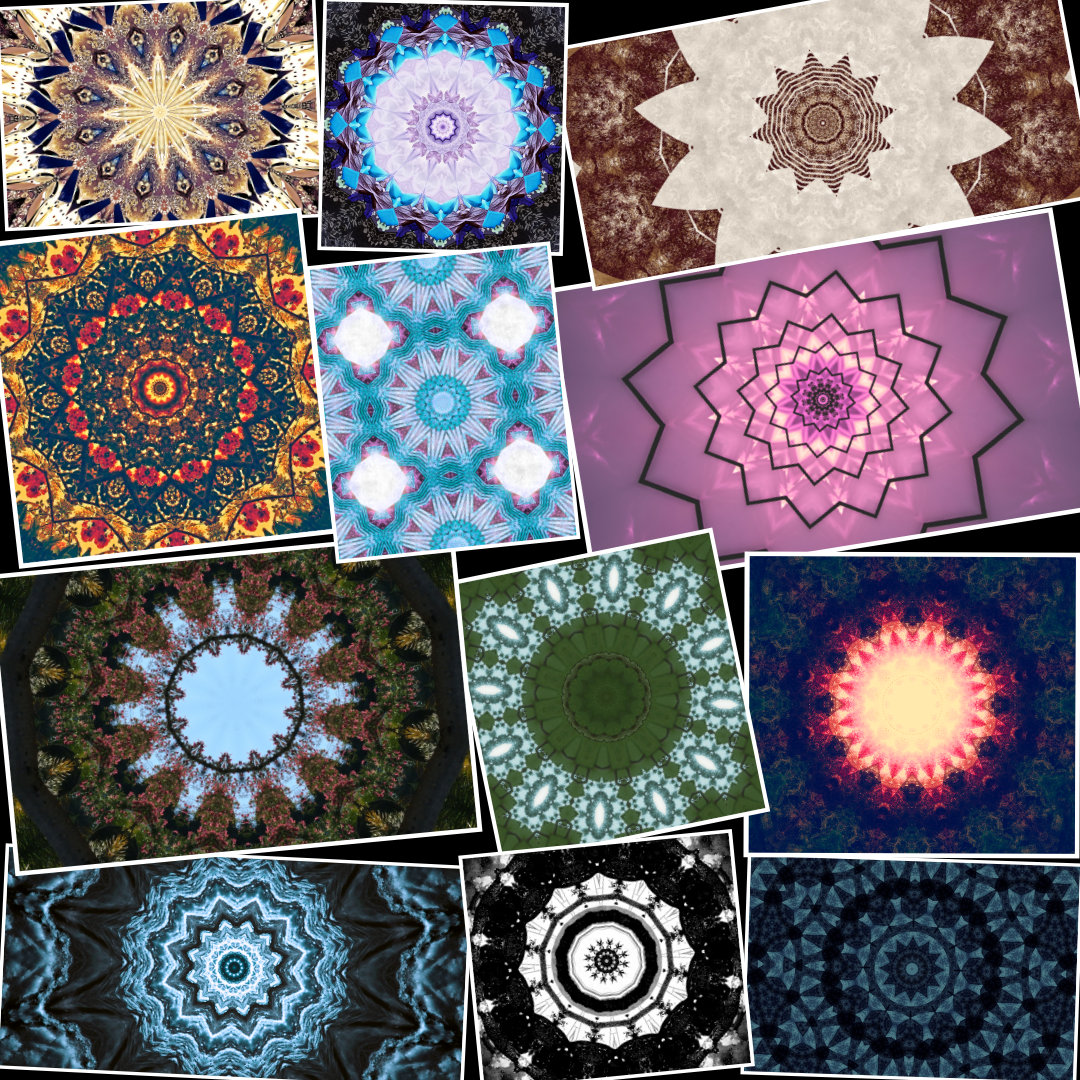 The Art of Infinity: Mandalas Pack (1-12) [PNG]