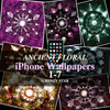 Ancient Floral: iPhone Wallpapers Pack (7) [PNG]