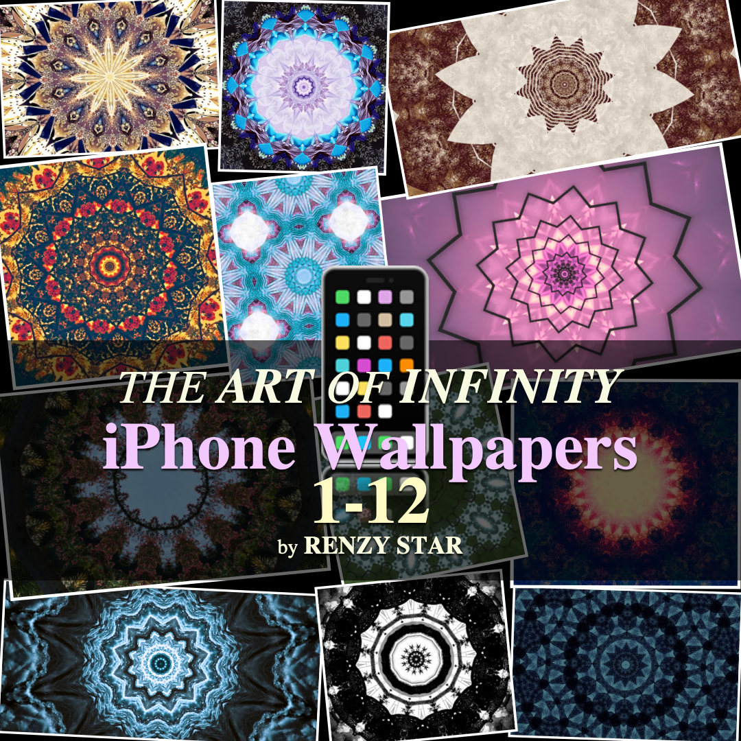 The Art of Infinity: iPhone Wallpapers Pack (1-12) [PNG]