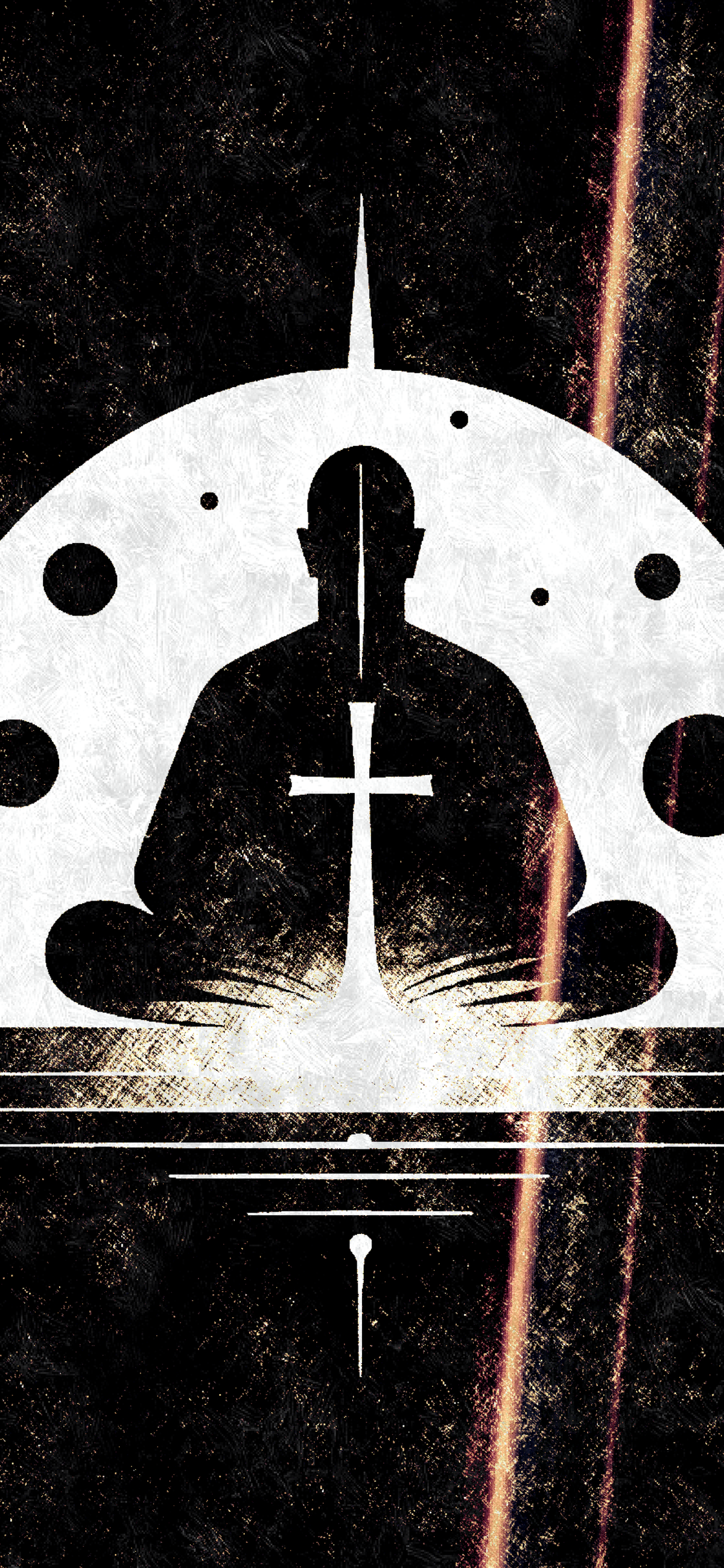 iPhone Wallpaper: Homage to Christ (2 Versions) [PNG]
