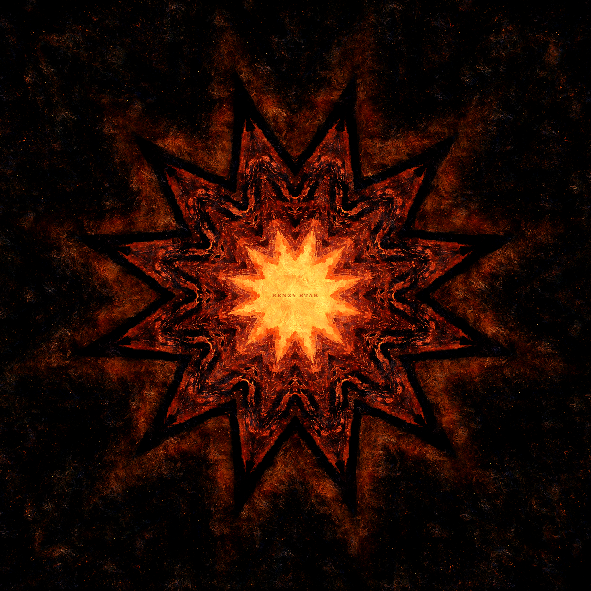 The Art of Infinity: Mandala Art #37 - "Inner Power" (PNG)