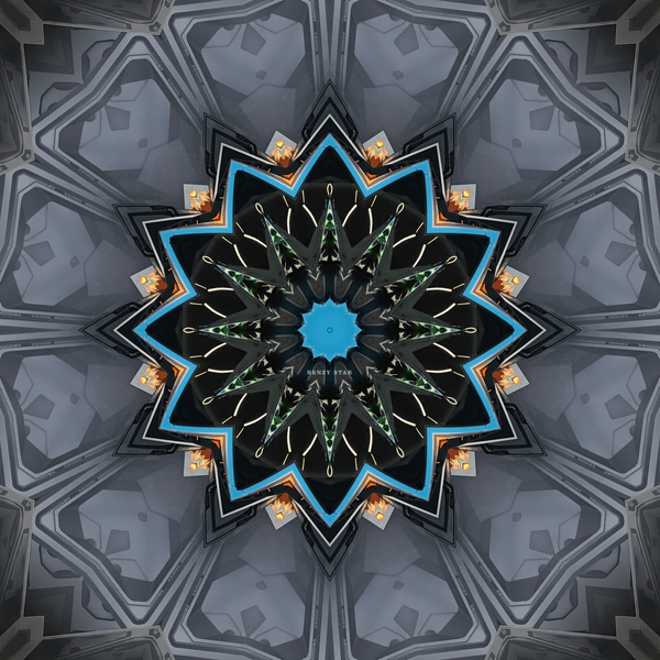 The Art of Infinity: Mandala Art #47 - "Intermission" (PNG)