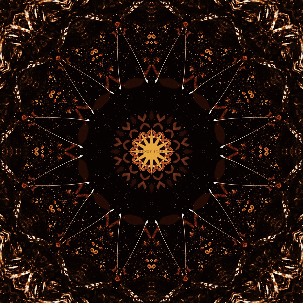 The Art of Infinity: Mandala Art #52 - "Source; Expansion" (PNG)