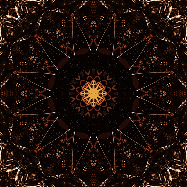 The Art of Infinity: Mandala Art #52 - "Source; Expansion" (PNG)