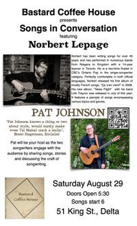 Songs In Conversation featuring Norbert LePage