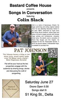 Songs In Conversation featuring Colin Slack