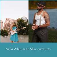 Nicki with Slikc on drums 