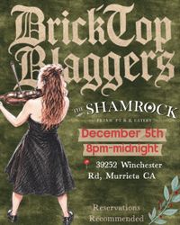 Brick Top Blaggers live at the Shamrock