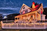 Victorian Christmas Open House at Heceta Head Lighthouse - with live music from Randy McCoy