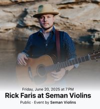 Rick Faris Band @ Seman Violins - Skokie, IL