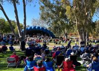 lousy little gods at the Thomas Ridley Bandstand, Central Park Huntington Beach