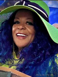Lady Bianca and Ronnie Stewards Band in San Francisco  at the yerba Buena Gardens on the STone Stage