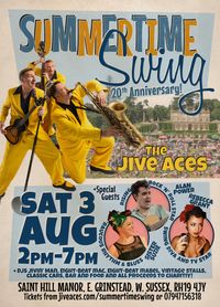 Sister Suzie joins the Jive Aces for Summertime Swing