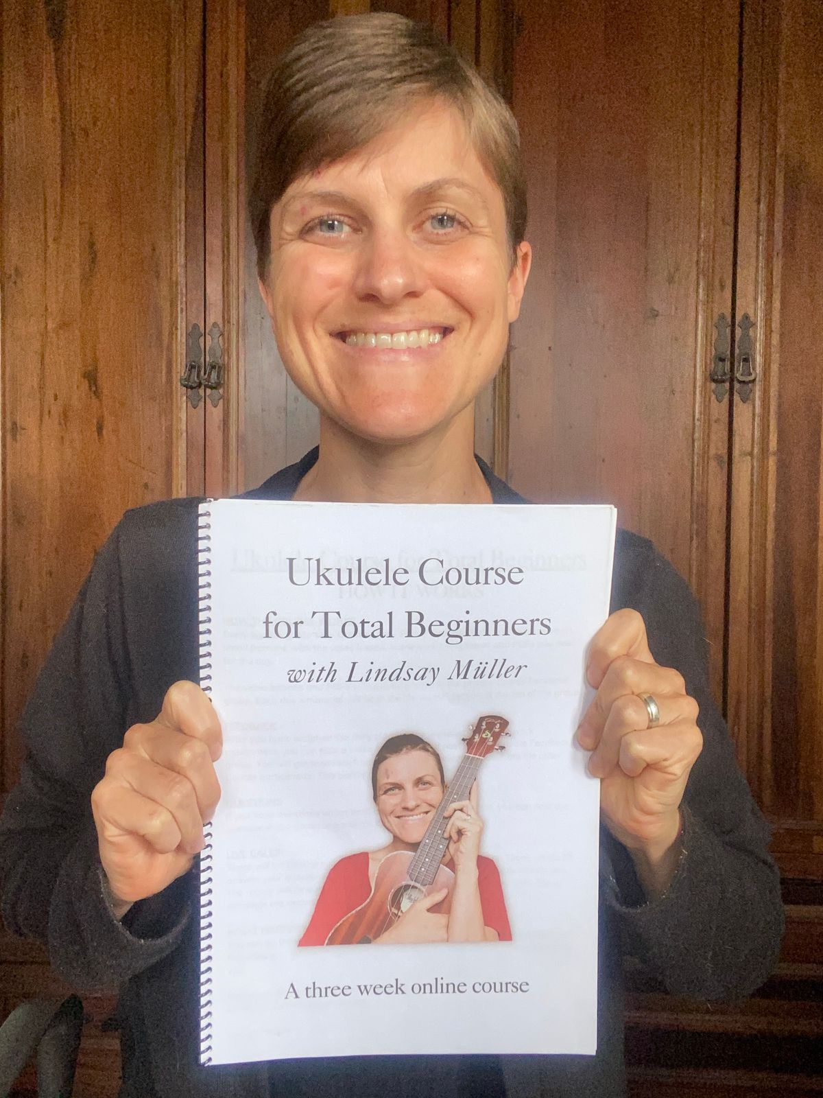 HARD COPY of the Ukulele Course for Total Beginners
