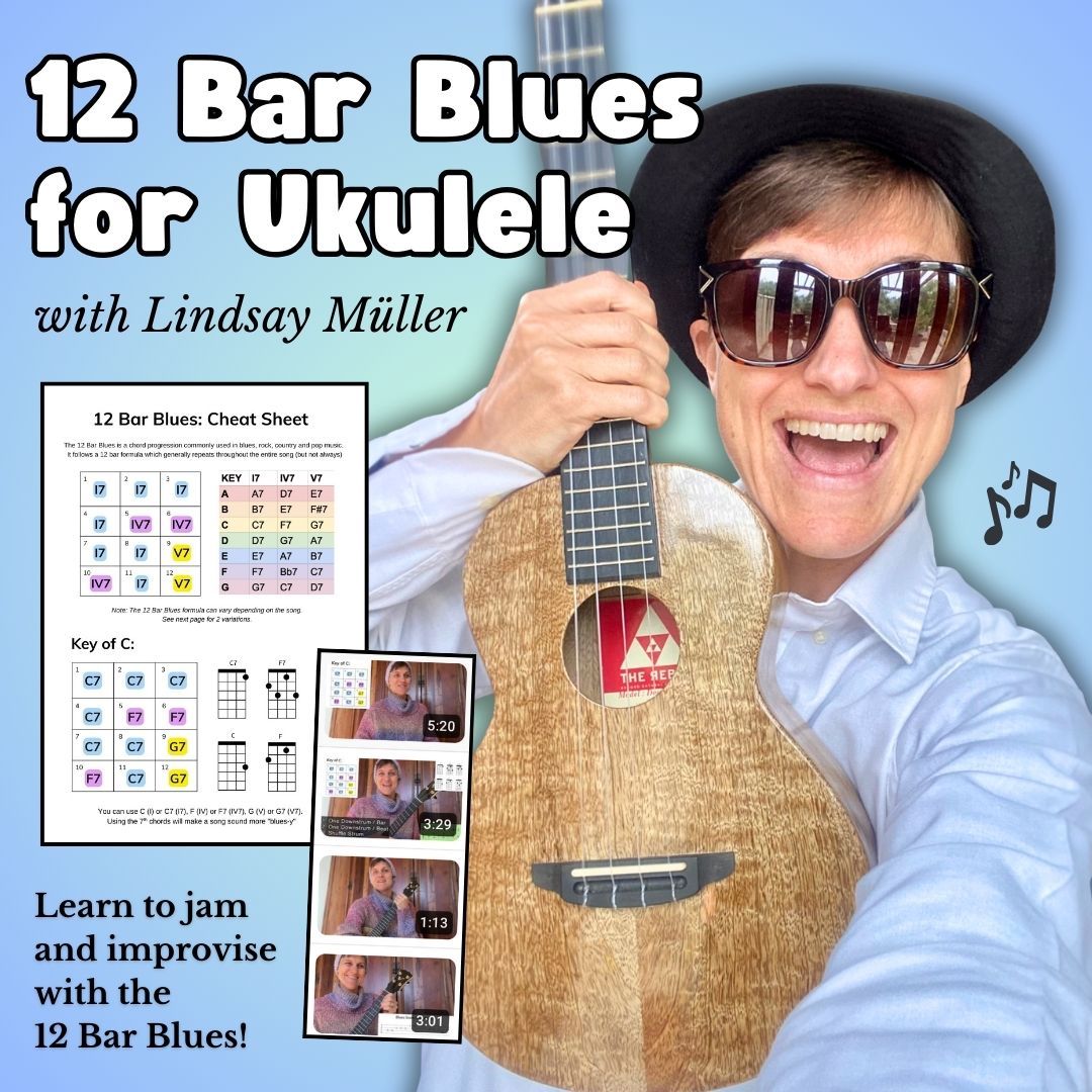 12 Bar Blues for Ukulele Mini-Course