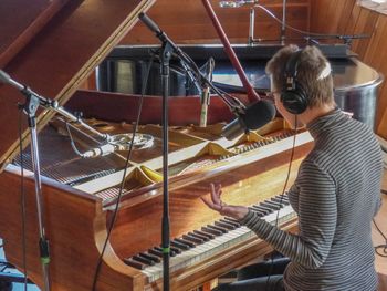 Recording studio. Jan. 2025. Photo by Elliott Mazzola.
