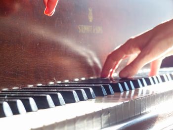 Piano fingers. Jan. 2025. Photo by Elliott Mazzola.

