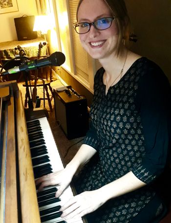 A house show at my father's house on my very own piano, Joseph, OR
