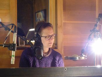 Home recording. Jan. 2025. Photo by Elliott Mazzola.
