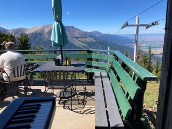 Playing at the top of the world! Aka the top of Mt. Howard Tramway at the head of Wallowa Lake, OR, 8150 ft! (Summer 2023)

