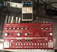 Behringer TD-3 and Boss DD-7 Delay