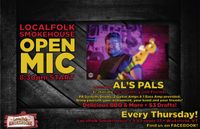 Open Mic Night w/ Al's Pals - Every Thursday!