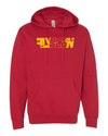 Original FlyUcen (Puff) Hoodie (Red & Gold)