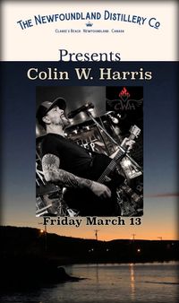 Colin W. Harris Live at The Newfoundland Distillery Co. 