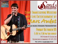 Marc Audet at Sands on Golden Lake